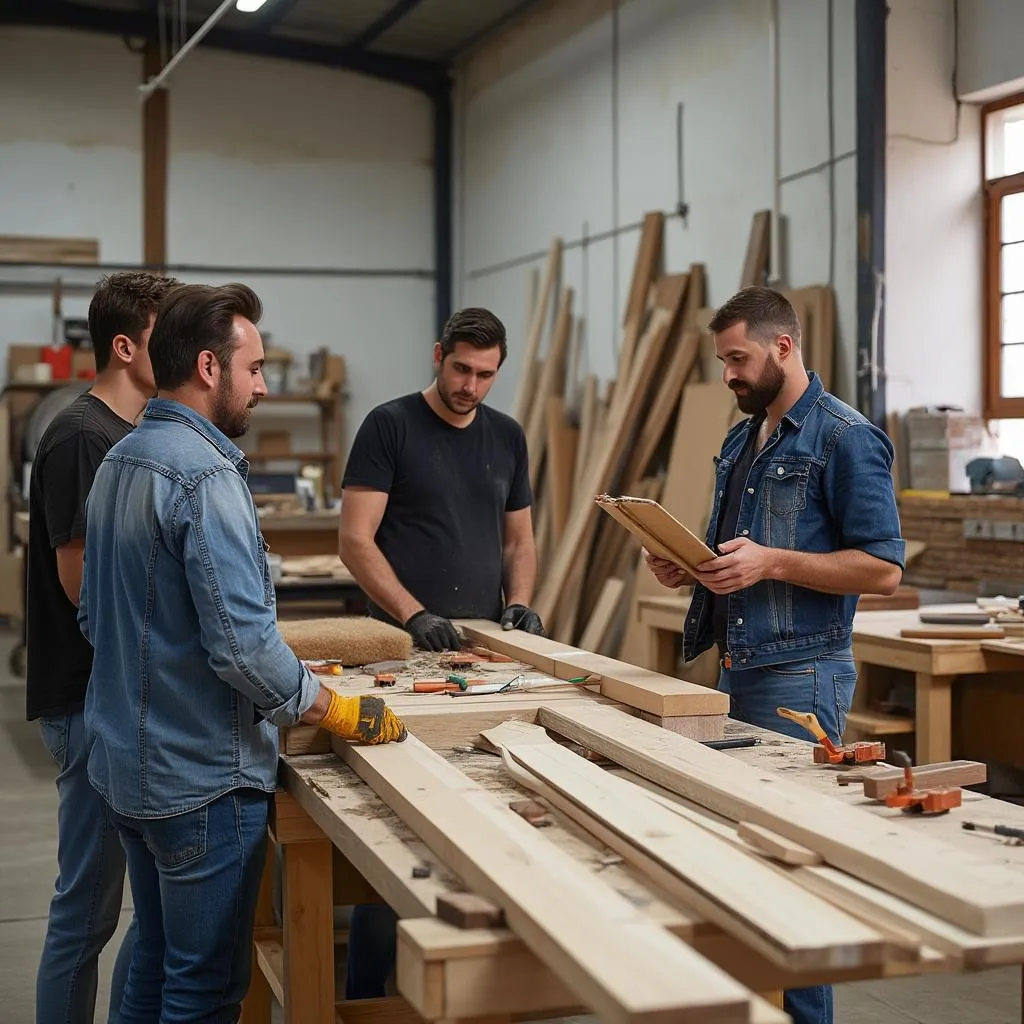 Sesión de trabajo en equipo